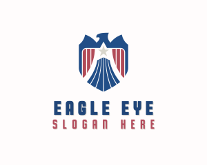 Veteran Eagle Patriot logo design