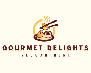 Dumpling Asian Cuisine logo design