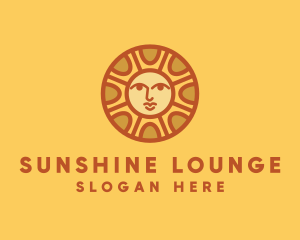 Solar Summer Sun logo design