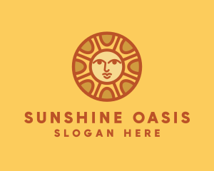 Solar Summer Sun logo design