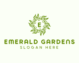 Herbal Wellness Garden logo design