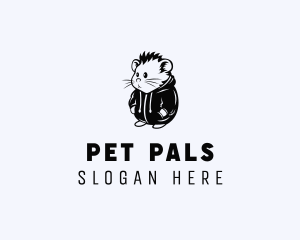 Guinea Pet Hoodie logo design