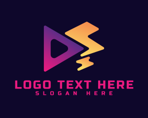 Vlogger - Thunder Digital Media logo design