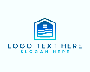 Irrigation - House Water Plumbing logo design