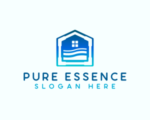 Purification - House Water Plumbing logo design