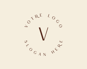 Wellness Luxury Salon Spa Logo