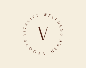 Wellness Luxury Salon Spa logo design