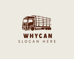 Farm Logistic Truck Logo