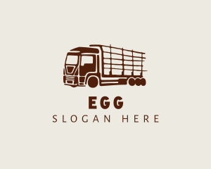 Trucking - Farm Logistic Truck logo design