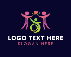 Therapy - Disability Therapy Support logo design