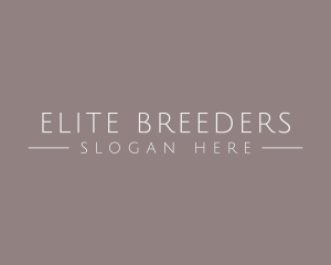 Elegant Beauty Luxury logo design