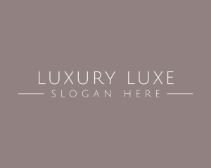 Elegant Beauty Luxury logo design