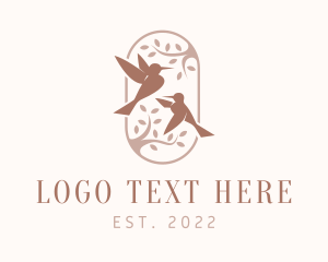 Ngo - Hummingbird Avian Birdwatcher logo design