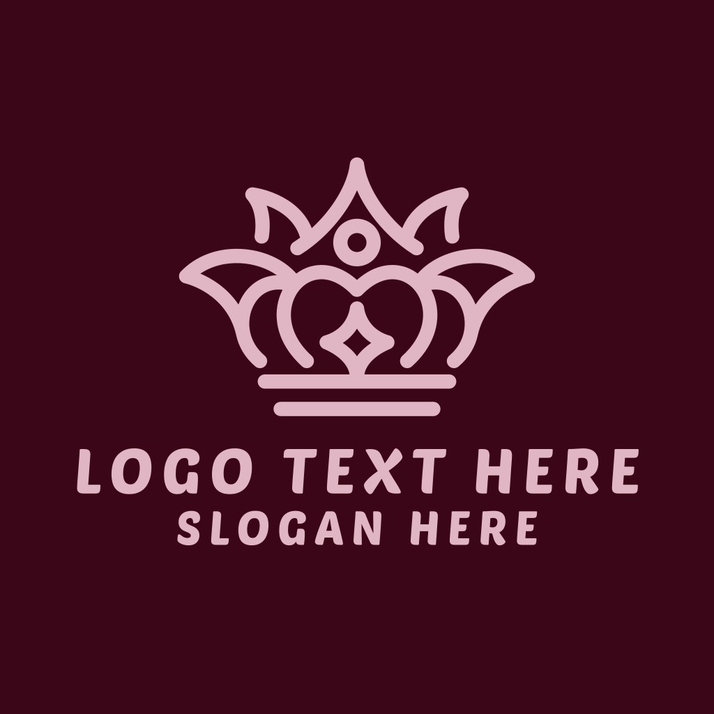 Luxury Pageant Tiara Logo Brandcrowd Logo Maker