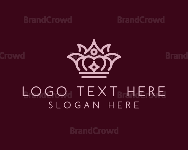 Luxury Pageant Tiara Logo