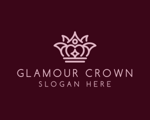 Pageant - Luxury Pageant Tiara logo design