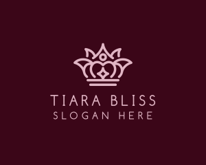 Luxury Pageant Tiara  logo design
