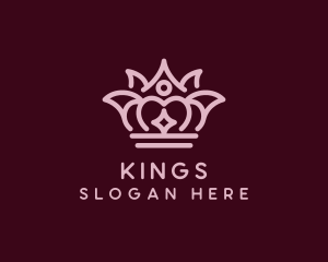 Luxury Pageant Tiara  logo design