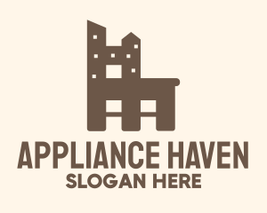 Appliances - City Apartment Furniture Chair logo design