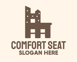 Chair - City Apartment Furniture Chair logo design