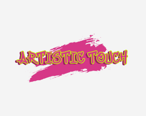 Graffiti Paint Art logo design