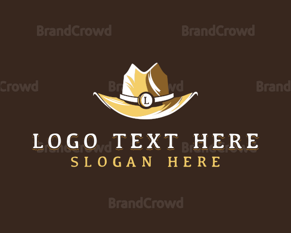 Western Cowboy Hat Logo