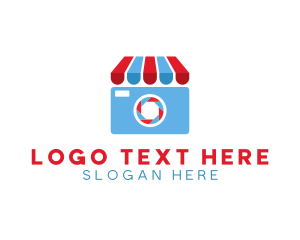 Shutter Speed - Camera Photography Market logo design