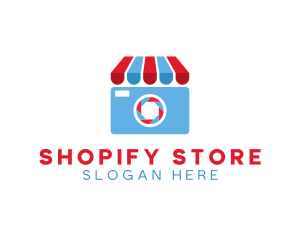 Camera Retail Store  logo design