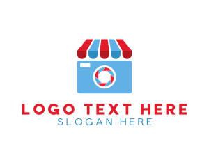 Retail - Camera Photography Market logo design