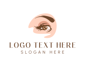 Fashion Makeup Eyebrow  Logo