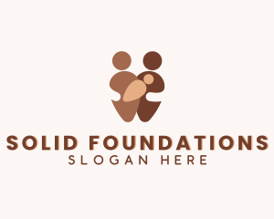 Human Rights - Family Orphanage Foundation logo design