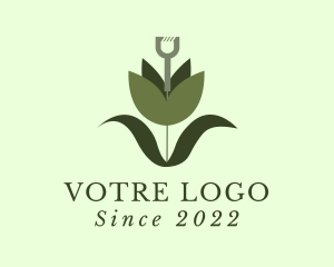 Plant - Gardening Shovel Plant logo design