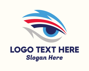 Ophthalmologist - Fierce Bird Eye logo design