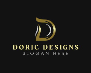 Fashion Boutique Letter D logo design