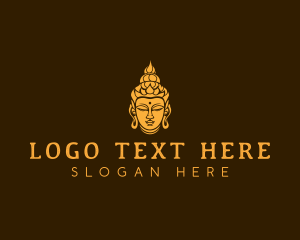 Buddha Deity Religion Logo