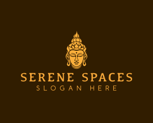 Serene - Buddha Deity Religion logo design