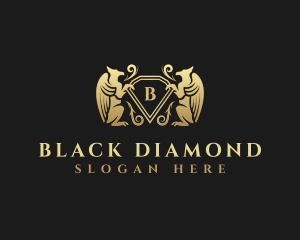 Griffin Diamond Luxury logo design