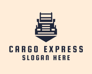 Haulage - Haulage Transportation Truck logo design