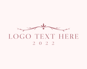 Wordmark - Elegant Floral Boutique logo design