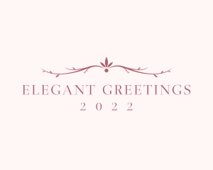 Elegant Floral Boutique logo design