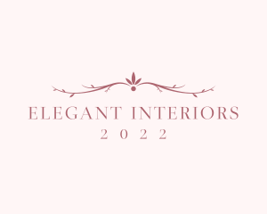 Elegant Floral Boutique logo design