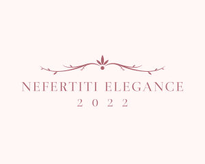 Elegant Floral Boutique logo design