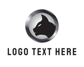 Hip Hop - Black Metal Cat logo design