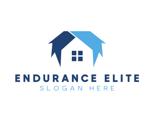 Leasing House Real Estate  logo design