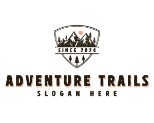 Mountain Travel Adventure logo design