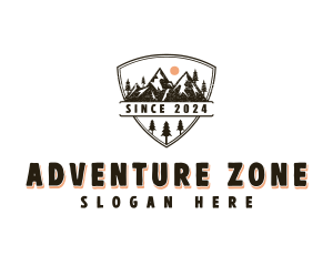 Mountain Travel Adventure logo design