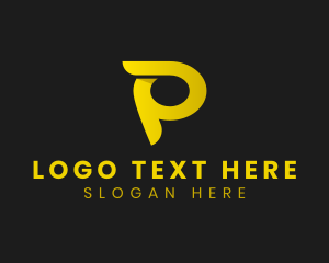 Advertising - Creative Startup Business Letter P logo design