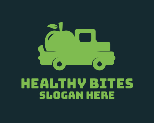 Green Fruit Delivery  logo design