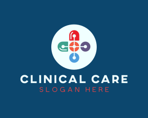 Medical Pharmacy Cross logo design