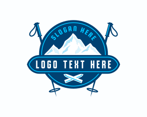 Competition - Mountain Ski Sports logo design